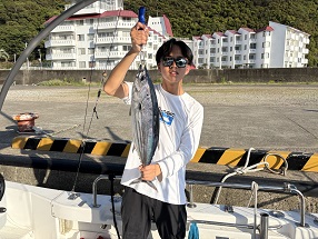 カツオ部門優勝者